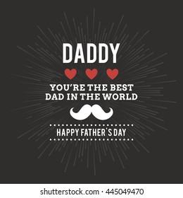 father day label