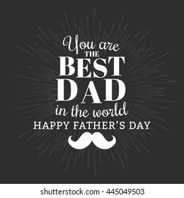 father day label