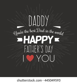 father day label