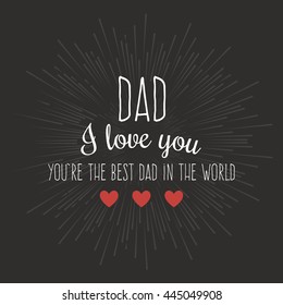father day label
