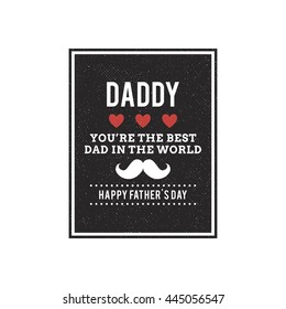 father day label