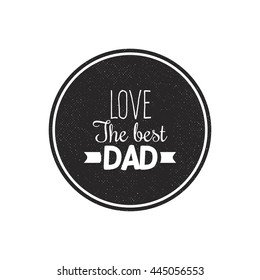 father day label
