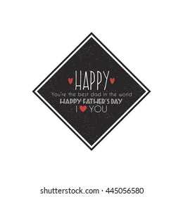 father day label