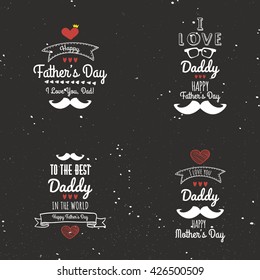father day labels