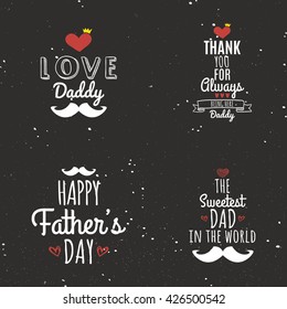 father day labels