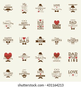 father day  labels