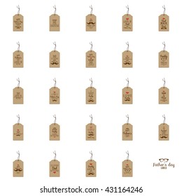 father day  labels