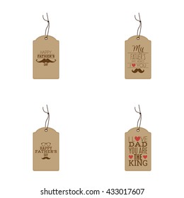 father day  labels