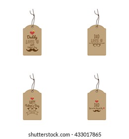 father day  labels