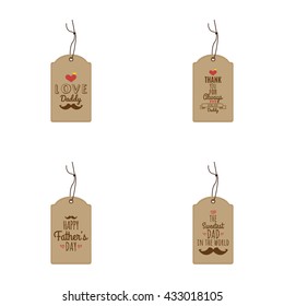 father day  labels