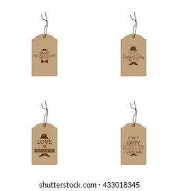 father day  labels
