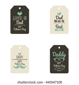 father day labels