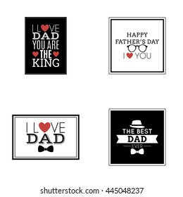 father day labels