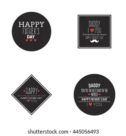 father day labels