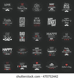 father day labels