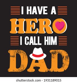 Father day t shirt design vector 