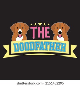 Father day t shirt design with custom vector of father day element