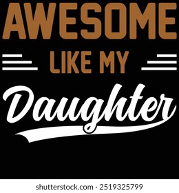 Father day T- Shirt Design With Vector Graphic by a Creative Designer