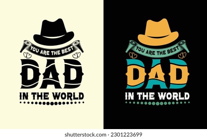 Father Day T shirt Template Design