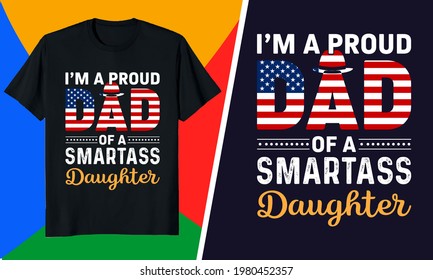 Father Day T-Shirt _ World's #1 Father , Best father, dad, son, daughters, daddy,  t-shirt design, father day. 