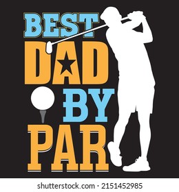 Father day t-shirt design with the custom vector of father day element