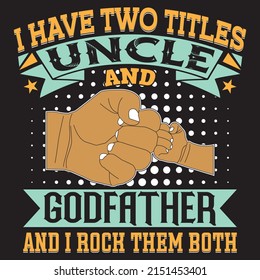 Father day t-shirt design with the custom vector of father day element