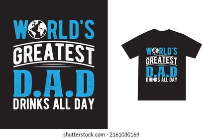 Father day tshirt design and dad or papa lover printable Vector