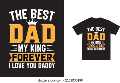 Father day tshirt design and dad or papa lover printable Vector