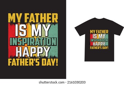 Father day tshirt design and dad or papa lover printable Vector
