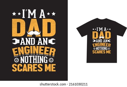 Father day tshirt design and dad or papa lover printable Vector