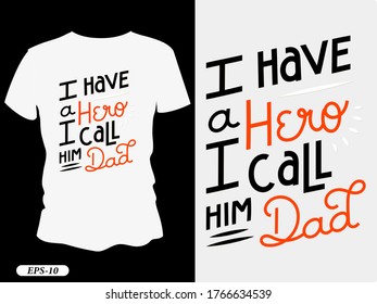 Father day t-shirt design for men
