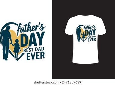Father Day T-shirt Design tamplate.vector design
