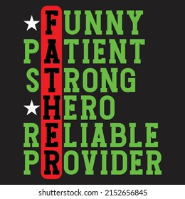 Father day T-shirt Designs with vector