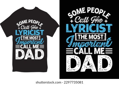 Father Day T-shirt, Father day Retro, Typography, Vintage t-shirt for Fathers day gift and Fathers day Lover tshirt.