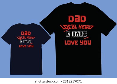 Father Day T-shirt, Father day Retro, Typography, Vintage t-shirt for Fathers day gift and Fathers day Lover tshirt