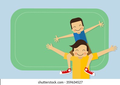 Father Day , vector illustration