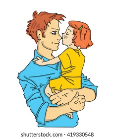 Father Day , vector illustration