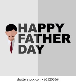 Father Day Vector illustration