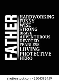 Father funny definition eps file