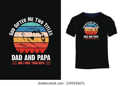 Father love  typography tshirt design, vector tshirt, father, father's day, vector, print ready tshirt