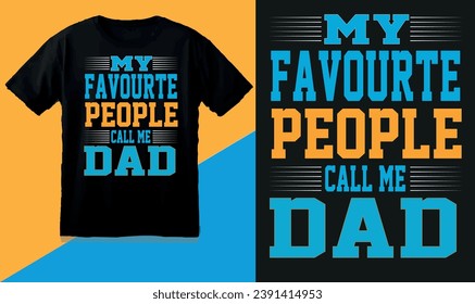 Vater, Papa, Papa, T-Shirt, Vater-T-Shirt