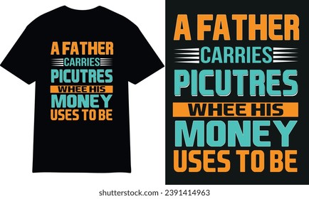 Vater, Papa, Papa, T-Shirt, Vater-T-Shirt