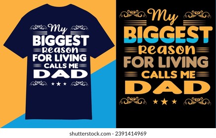 Vater, Papa, Papa, T-Shirt, Vater-T-Shirt