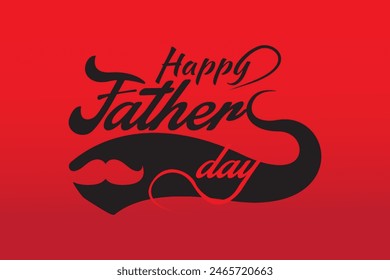 father s day typogrphy vector format