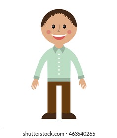 father silhouette isolated icon vector illustration design