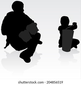 Father and son