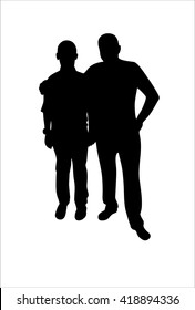 Download Silhouette Father Son Images Stock Photos Vectors Shutterstock