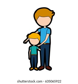 father with son avatars