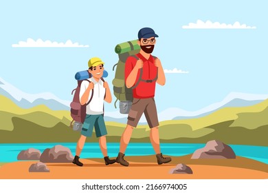 636 Mountain climbing cartoon kids Images, Stock Photos & Vectors ...