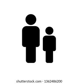 Father and son icon